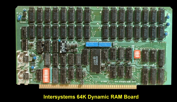 Intersystems 64K RAM board